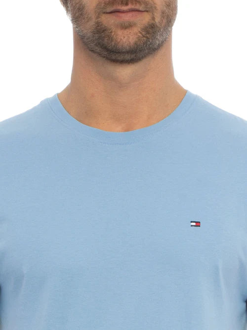Camisa Tommy Hilfinger Básica - Azul Clara