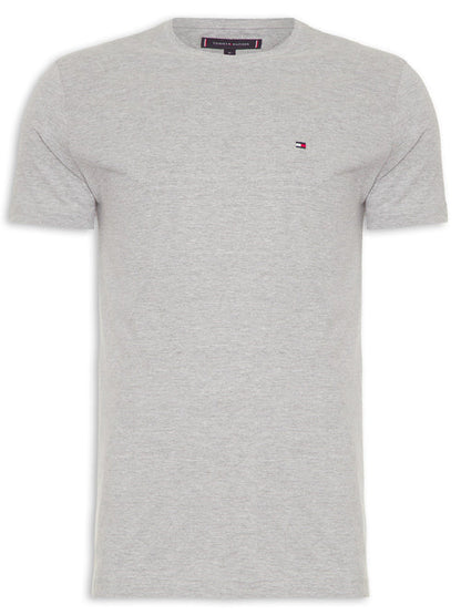 Camisa Tommy Hilfinger Básica - Cinza