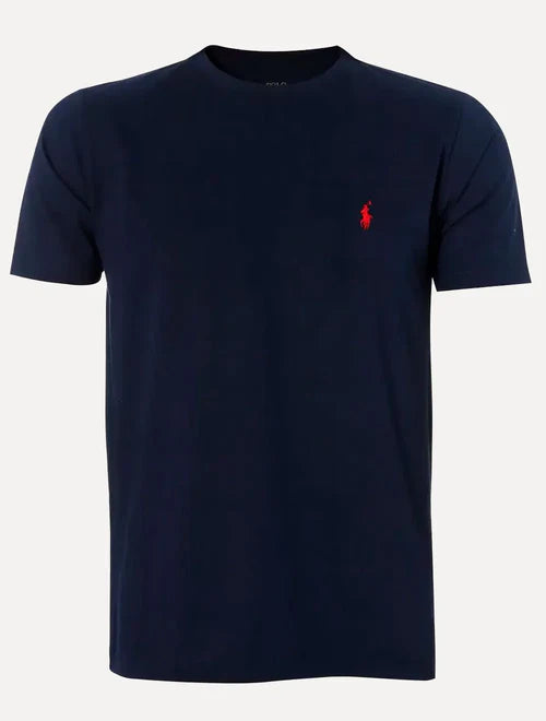 Camiseta Polo Ralph Lauren Básica - Azul Marinho