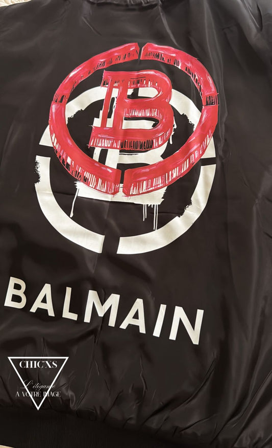 Jaqueta Balmain - Logo dupla frente e costas